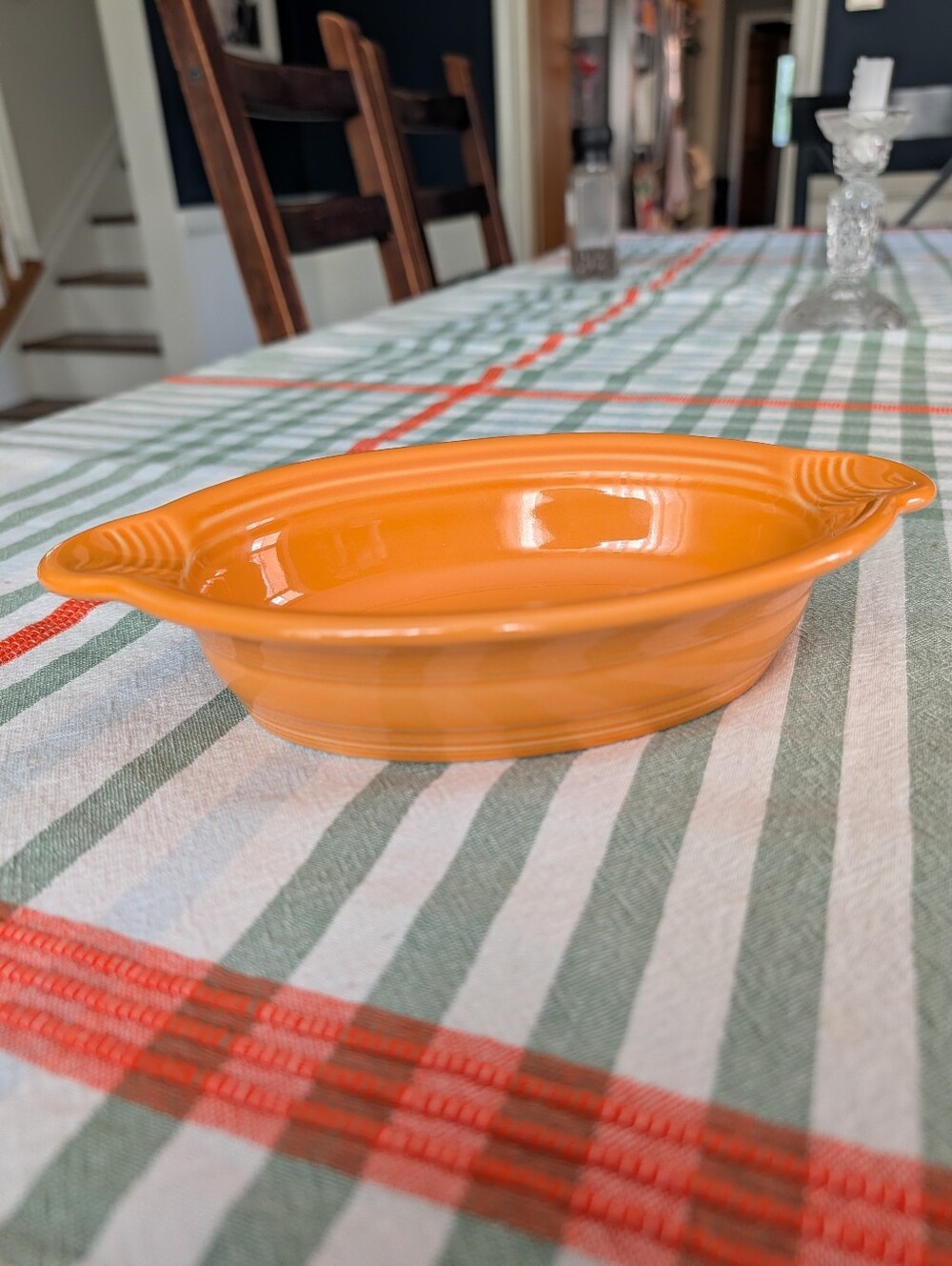 Fiestaware Tangerine Individual Casserole